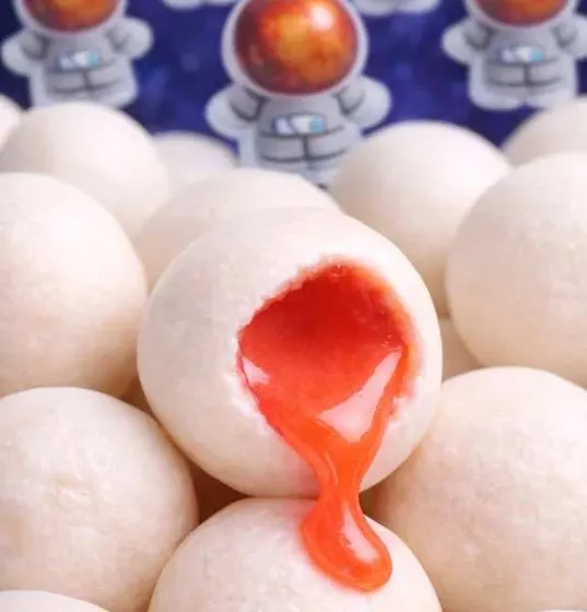 Gummy Aliens con relleno líquido